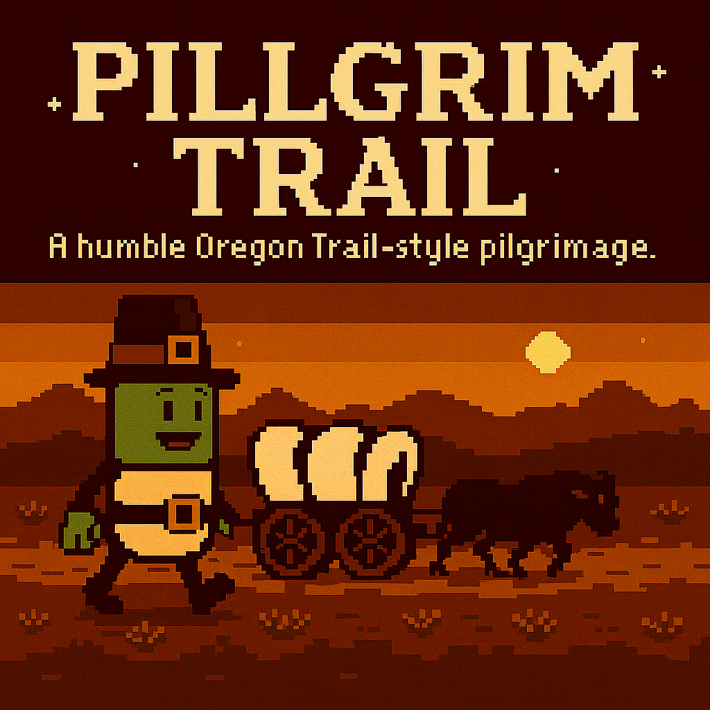 Pillgrim Trail game title screen